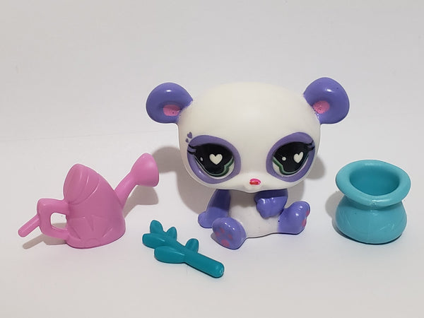 Littlest Pet Shop G7 Panda Bear w Accessory Set Authentic Jan19j2