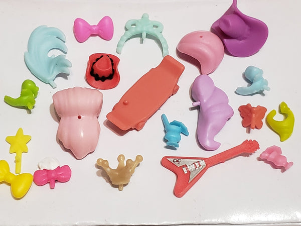 Littlest Pet Shop Lot of Bitz Accessory Guitar Set JAN08J