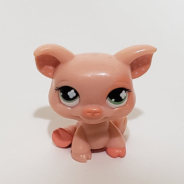 Littlest Pet Shop Promo 2 Prototype Pink Pig Unnumbered Shiny Ultra Rare Authentic Lps OCT13J NN