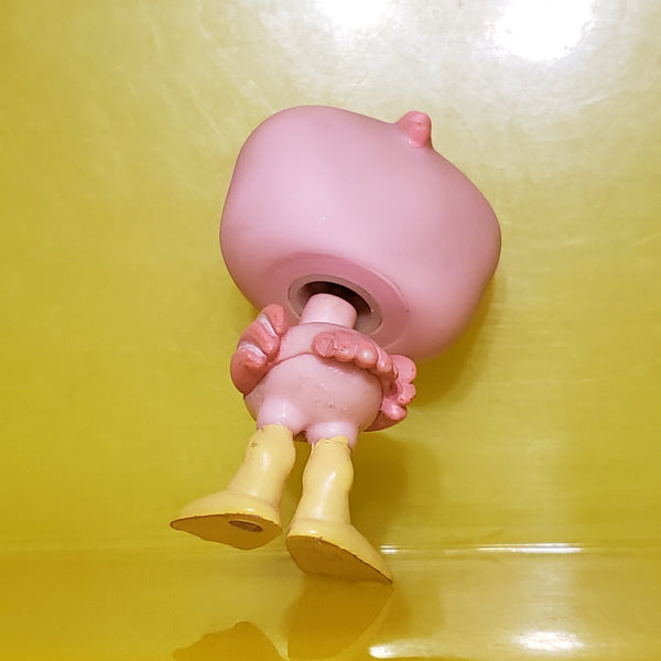 Littlest Pet Shop Bird Flamingo Pink with Aqua Blue Eyes 1023 Authentic Lps Comes As Shown OCT22J