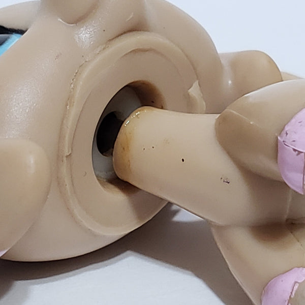 WW Littlest Pet Shop Dachshund Dachsund Duchshund  Weiner Dog 909 RARE HTF  Authentic Original Lps SEP22J