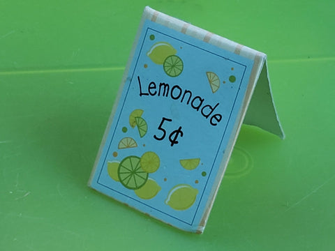 Littlest Pet Shop  Lemonade Stand Sign Accessory Authentic JUL20JA