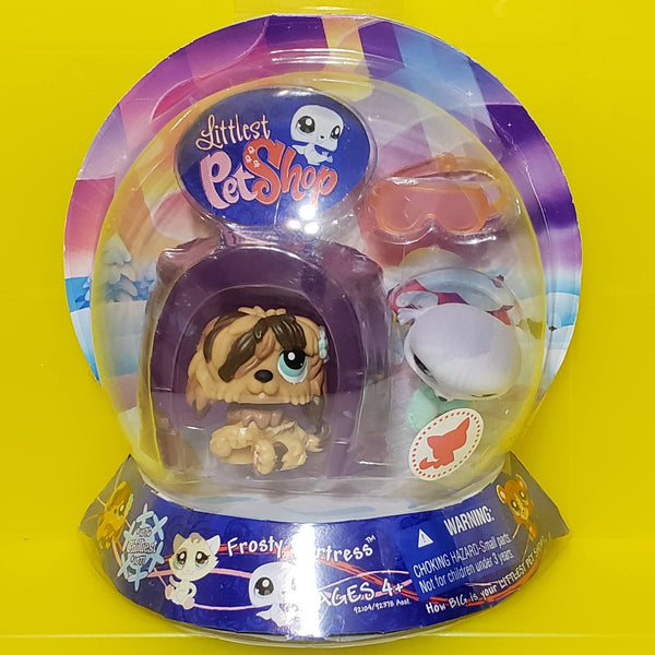 BRAND NEW Littlest Pet Shop Globes Sheepdog 1077 Seal Authentic Set LPS New NIB SEALED SEE VIDEO OCT28J