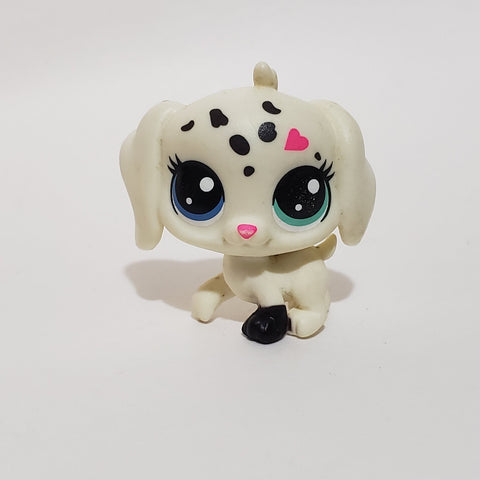 Littlest Pet Shop Mini Baby Vanilla Pupperson Dalmatian 1-4 Puppy Dog 100% Authentic JUN5J