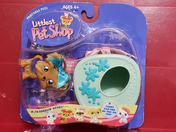 Brand New Littlest Pet Shop Portable Pet Yorkie Dog 6 Authentic NIB Sealed FEB27J
