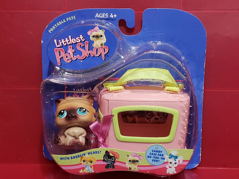 Brand New Littlest Pet Shop Portable Pet Persian Cat 22 Authentic NIB Sealed FEB27J