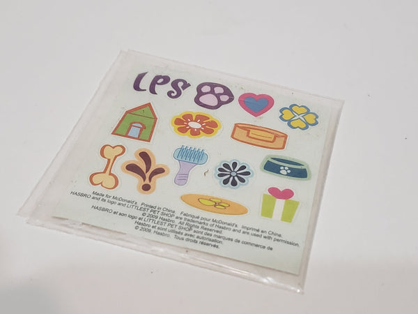 Littlest Pet Shop Rare LPS Stickers Accessory Authentic HTF FOR SERIOUS COLLECTORS ONLY JUN24J