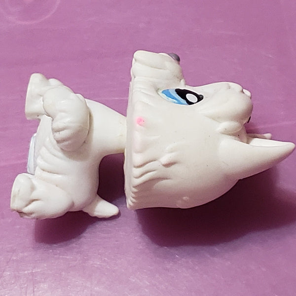Littlest Pet Shop White Scottie Dog 24 Scottish Terrier LPS Authentic Comes As Shown DEC15J