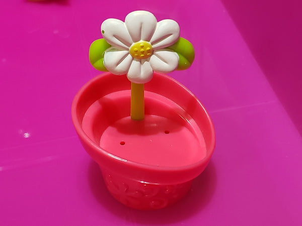 Littlest Pet Shop Flower in a Pink Pot Accessory Authentic APR22J