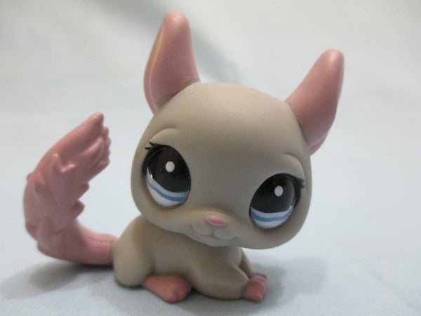 Littlest Pet Shop 1165 Chinchilla Gray Authentic LPS Blemished DEC08J