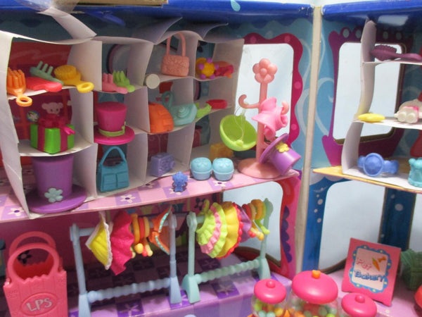 Littlest Pet Shop Lot 7 Random Bathroom Shopping Mall Accessories Authentic