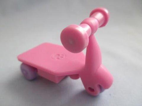 Littlest Pet Shop LPS Round Pet Town Playset Replacement Pink Purple Scooter May09nacc