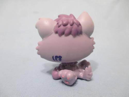 LIKE NEW Littlest Pet Shop Dog Puppy Husky Purple 1752 Lps Authentic may13n