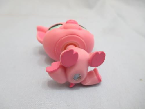 LIKE NEW Littlest Pet Shop Pig Pink with Blue Eyes 330 Authentic Lps Nov30npoHG