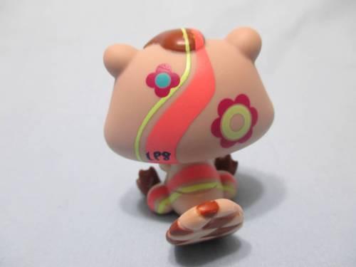 LIKE NEW Littlest Pet Shop Beaver Postcard Pet Gray Designs 2134 Authentic Lps Apr07n