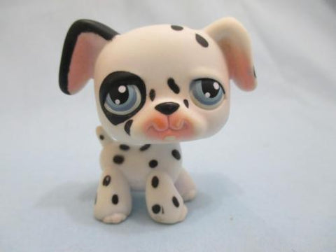 Littlest Pet Shop Dog Dalmatian Spotted Puppy 44 Authentic Lps AUG23K