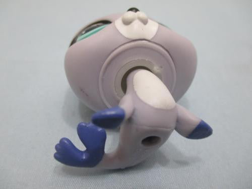 LIKE NEW Littlest Pet Shop 1842 Lavender and  Purple Seal w/ Teal Eyes Authentic SEE VIDEO Oct30ni