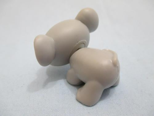 LIKE NEW Littlest Pet Shop Merry Gray Mouse Blue Eyes 104 Pet Authentic LPS Feb19ni