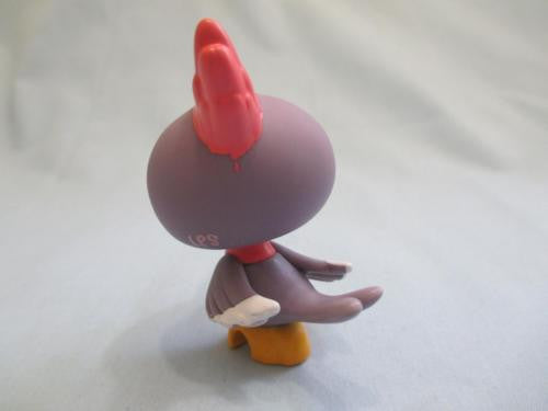 LIKE NEW Littlest Pet Shop 2131 Purple and Pink Woodpecker Bird Authentic JUN2J