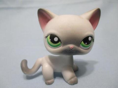 Littlest Pet Shop Cat Siamese Shorthair Short Hair 125 Authentic Lps MAY07J