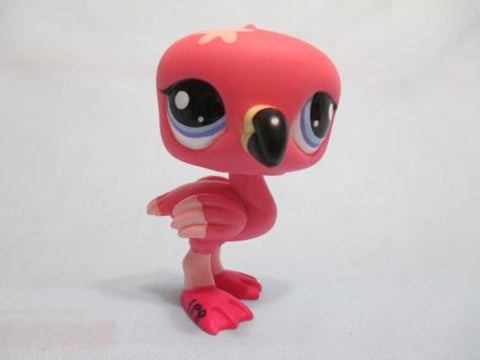 Littlest Pet Shop Deep Pink Flamingo Bird 1827 100% Authentic MAR8J