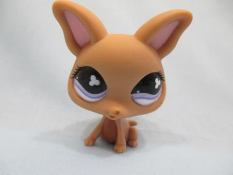 LIKE NEW Littlest Pet Shop Chihuahua Clover Flower Eyes 461 Authentic Lps May21ni