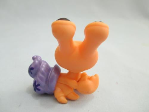 LIKE NEW Littlest Pet Shop LPS Hermit Crab 352 Orange Purple Shell Authentic Lps Oct29ni