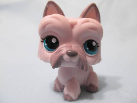Littlest Pet Shop Purple Scottie Scottish Terrier Dog Puppy 1201 Authentic APR07JA