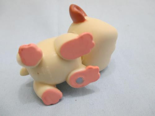 Littlest Pet Shop 683 Cream Brown Hamster Guinea Pig w/ Blue Teardrop Eyes LPS Authentic Feb12nn