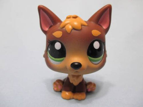Littlest Pet Shop Dog Puppy Wolf German Shepherd 2137 Authentic Lps MAR8J