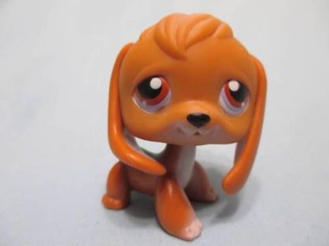 Littlest Pet Shop 16 Dog Puppy Caramel Light Brown BEAGLE Authentic LPS May24ni