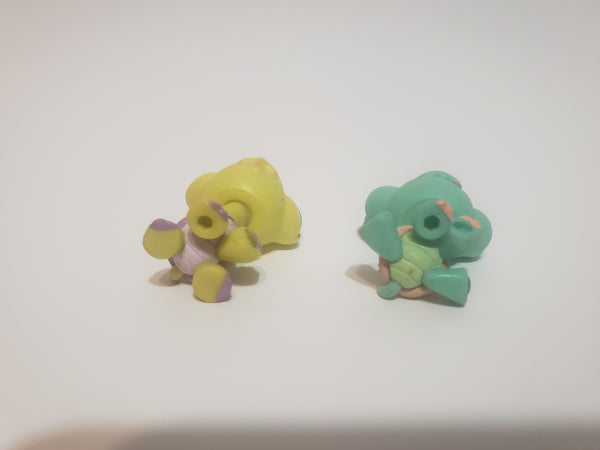 LIKE NEW Littlest Pet Shop From Petriplet Triplet Turtle Set 1886 1887 Baby Turtle Rare Authentic AIK DEC16JHR