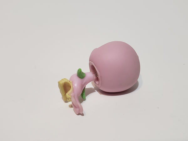 LIKE NEW LITTLEST PET SHOP LPS Pink Parakeert Canary Bird 620 with Three Star Decals and Cyan Eyes Authentic LPS AIK Oct11n