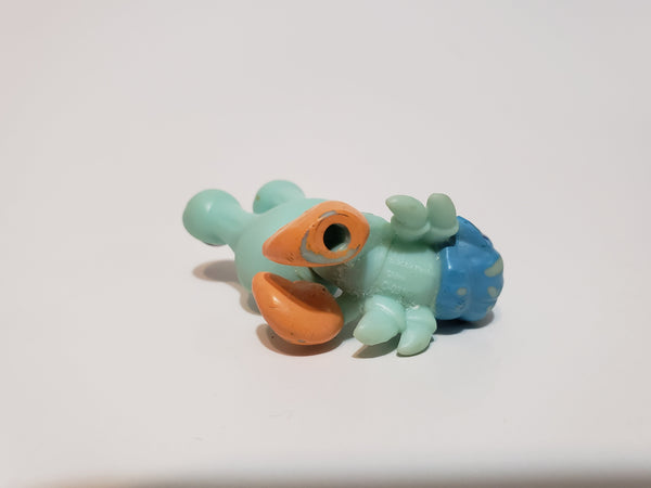 Littlest Pet Shop Aqua Blue Hermit Crab 1775 Authentic Lps Blemished As Shown Feb26n86