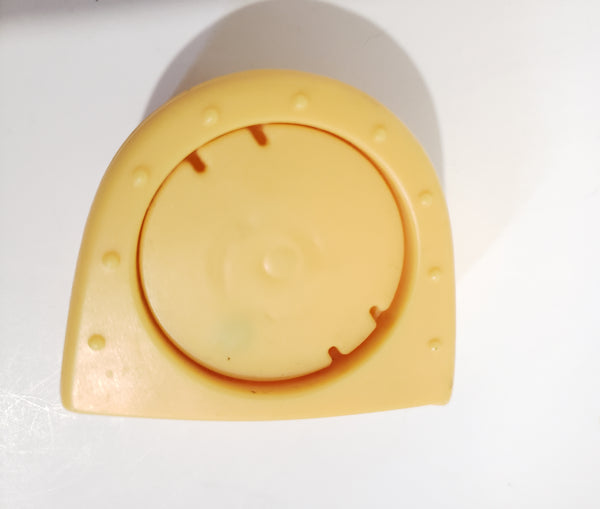 LITTLEST PET SHOP Yellow Orange Magnetic Stand Base Display Accessory LPS AUG13J