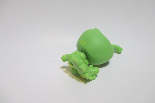 LIKE NEW Littlest Pet Shop Gen 7 G7 Yellow Green Caterpillar 6 Authentic Lps Feb24ni