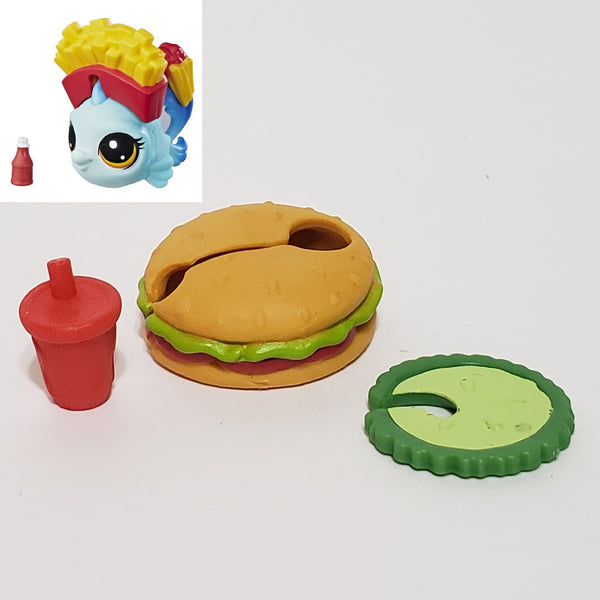 Littlest Pet Shop Food French Fries Costume Accessory from Hungry Pets Frye Fishley 3-50 Authentic LPS AUG19J SEE VIDEO