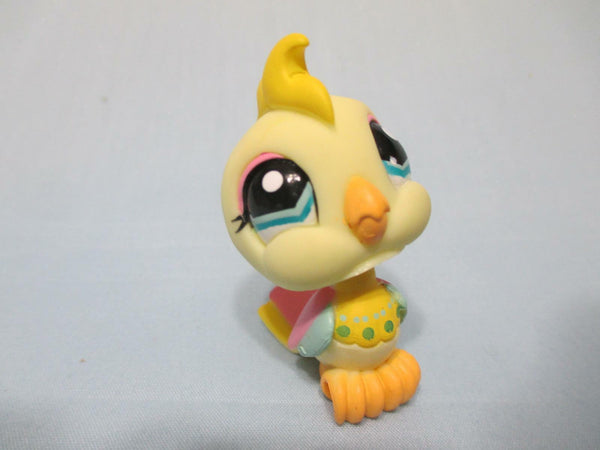 LIKE NEW Littlest Pet Shop Bird Cockatoo 1452 Authentic LPS DEC08J