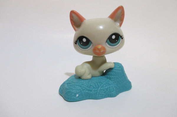 Littlest Pet Shop McDonalds Happy Meal Toys Shorthair Cat LPS Figure JUN5J