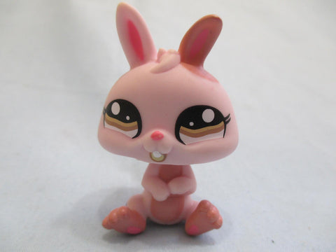 LIKE NEW Littlest Pet Shop LPS Collector's Pack Pink Bunny Rabbit 1366 Authentic DEC08J