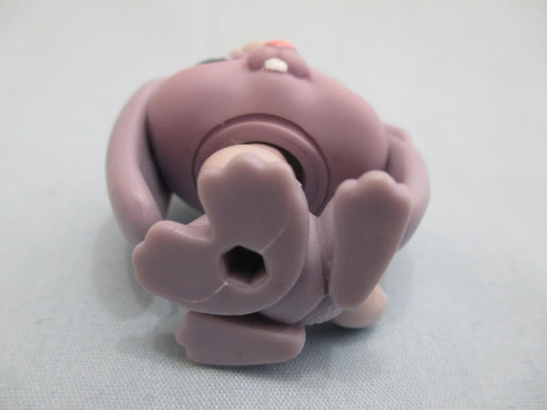 Littlest Pet Shop 648 LOP EAR BUNNY RABBIT GREEN EYES FLOWER EARS Authentic Lps Dec8n