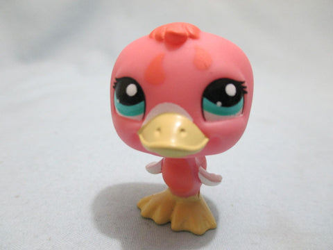 LIKE NEW Littlest Pet Shop Rare Pink Duck Duckiling 1923 LPS FEB10J