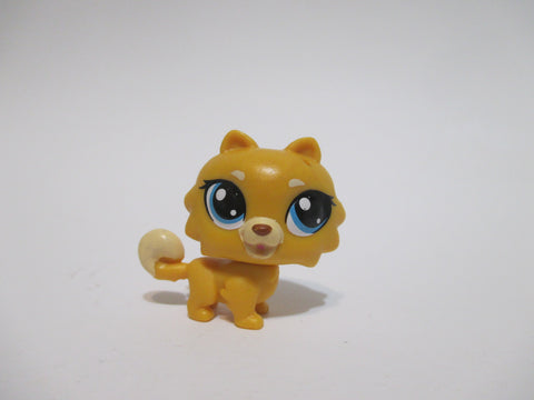 Littlest Pet Shop Mini Baby Dog Chow Chow Brown 3962 Authentic MAY09JB