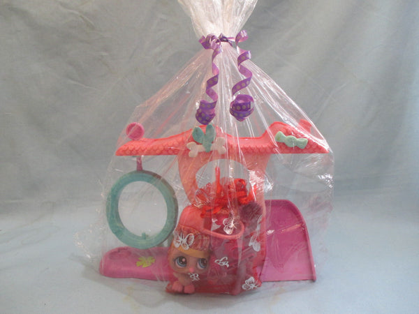 Littlest Pet Shop RANDOM LOT 5pcs (1 Playset + 3 Accessories + 1 LPS) GIFT SET SEE VIDEO