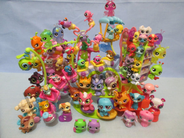 Littlest Pet Shop Lot 3 Random LPS Baby Mini Teeniest Cutest Baby Authentic