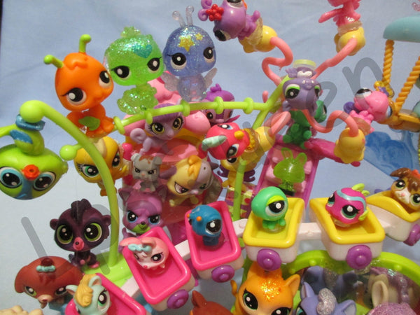 Littlest Pet Shop Lot 3 Random LPS Baby Mini Teeniest Cutest Baby Authentic