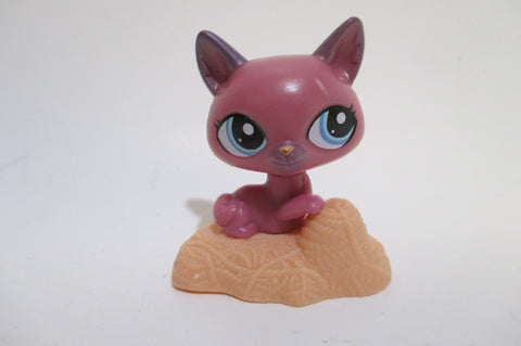 Littlest Pet Shop McDonalds Cat Happy Meal Toy LPS Figure Oct27ni