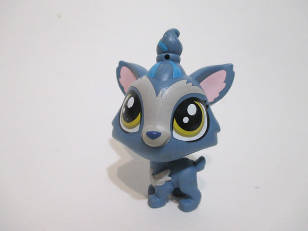 LIKE NEW Littlest Pet Shop Yorkie Barkley Woofley 92 Dog Puppy Authentic LPS Nov3ni