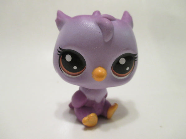 Littlest Pet Shop New Generation Purple Owl Oona Owler 1-77 Authentic LPS JUN5J