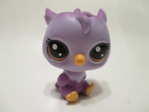 Littlest Pet Shop New Generation Purple Owl Oona Owler 1-77 Authentic LPS JUN5J